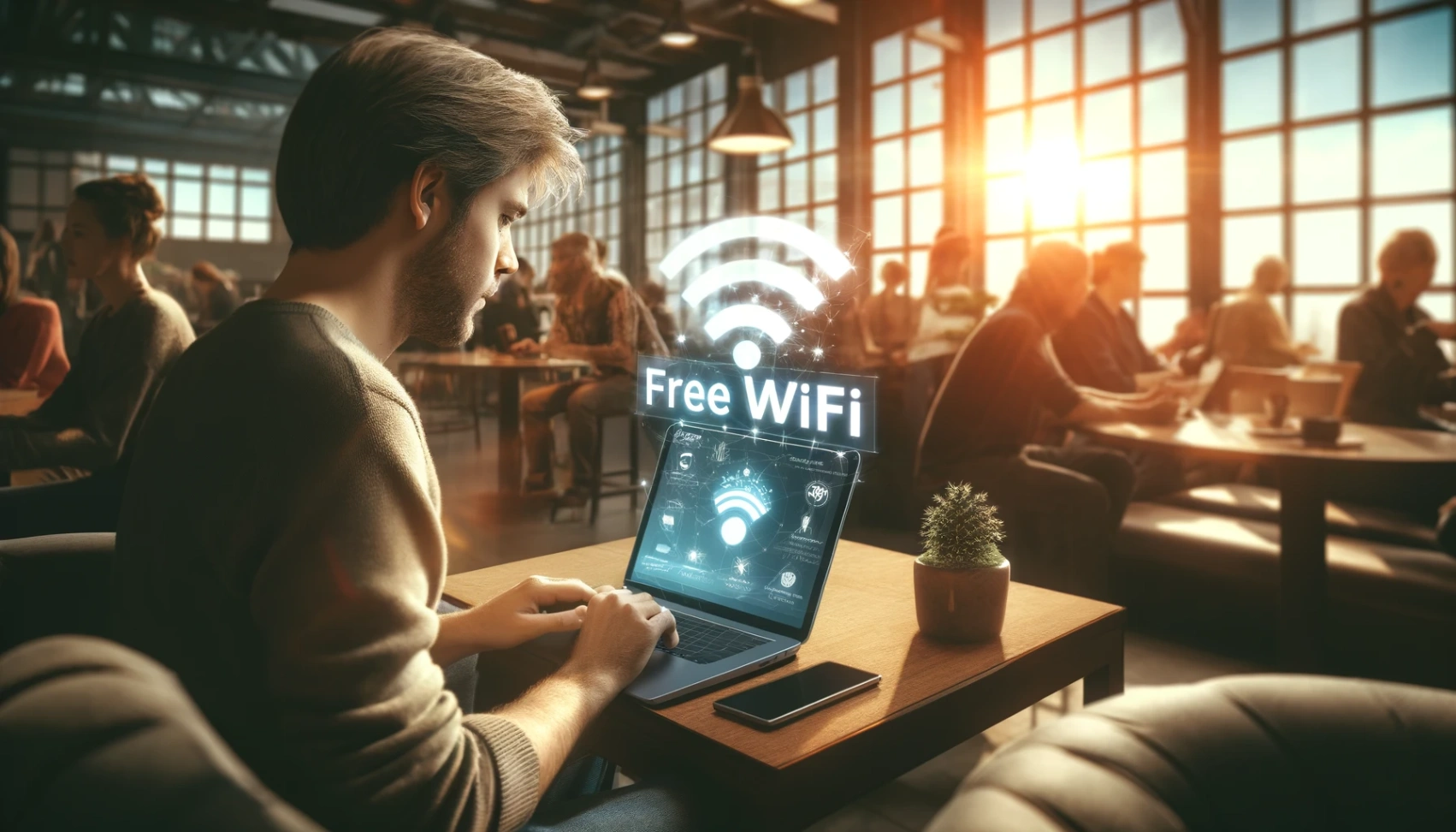 איך למצוא חיבור WiFi חינם